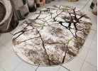 Тъкан килим MAGNOLIA 563 cream/green